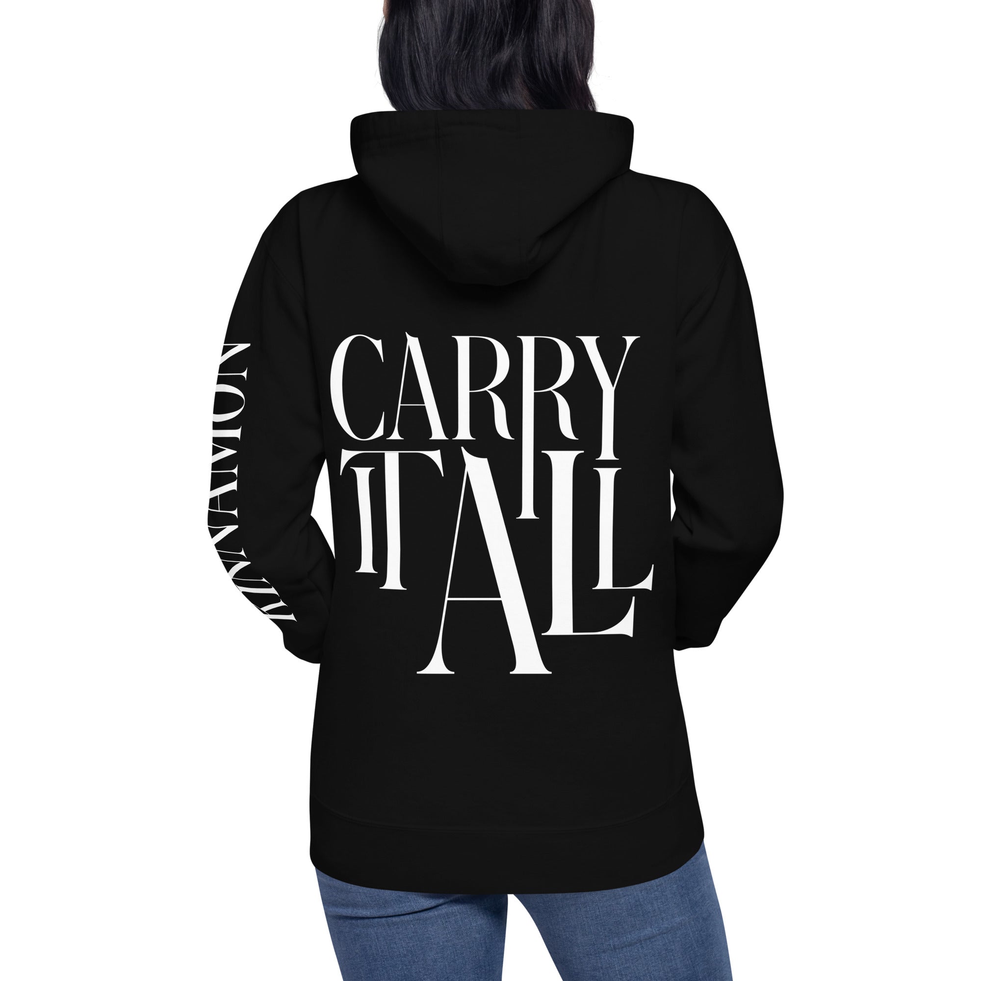 Carry It All Unisex Hoodie Black