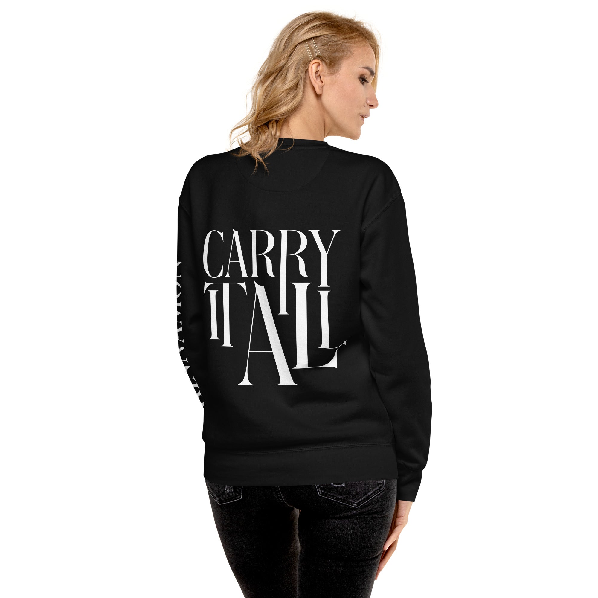 Carry It All Unisex Crewneck Black