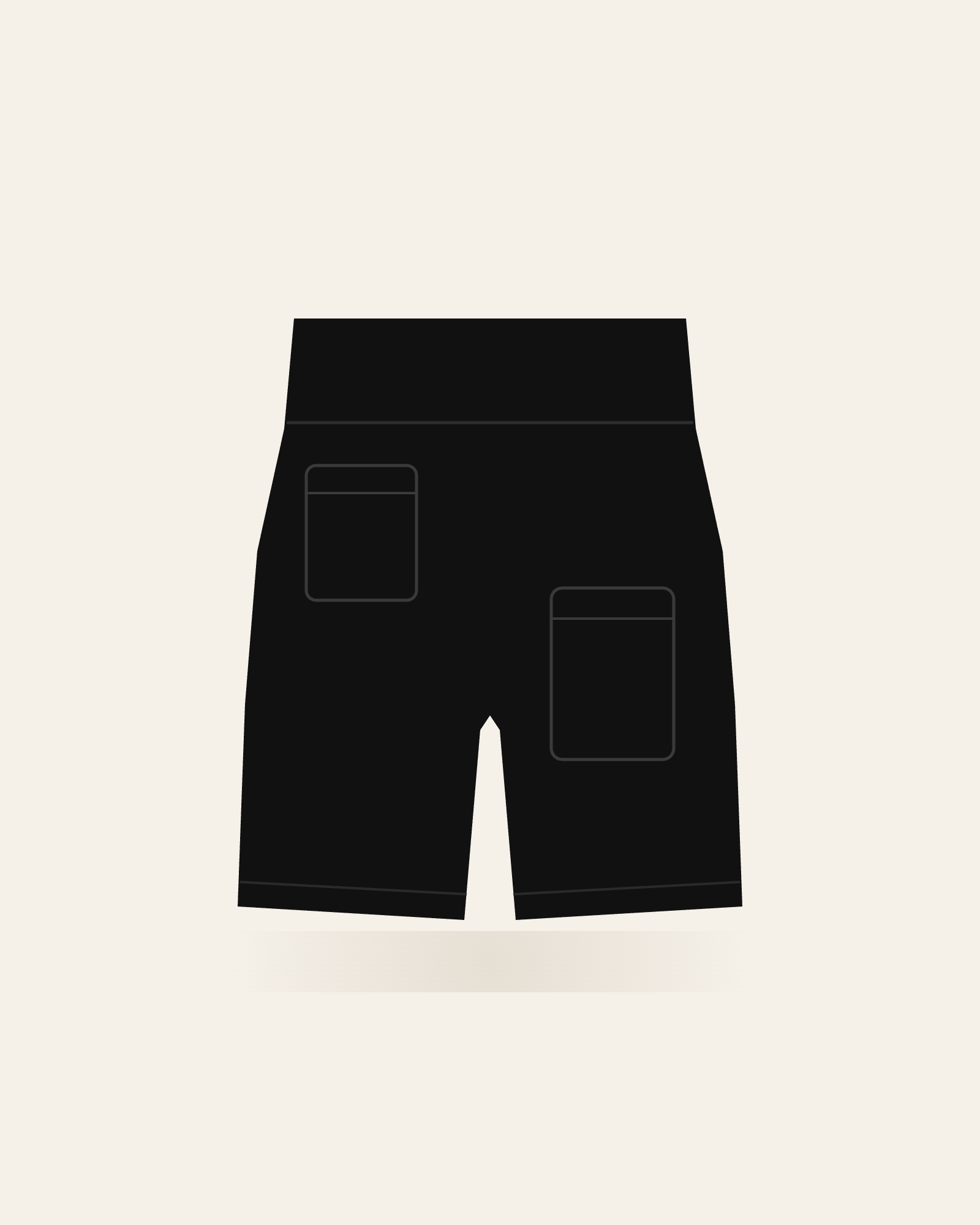 Insulin Pump Shorts in Black, photo coming soon